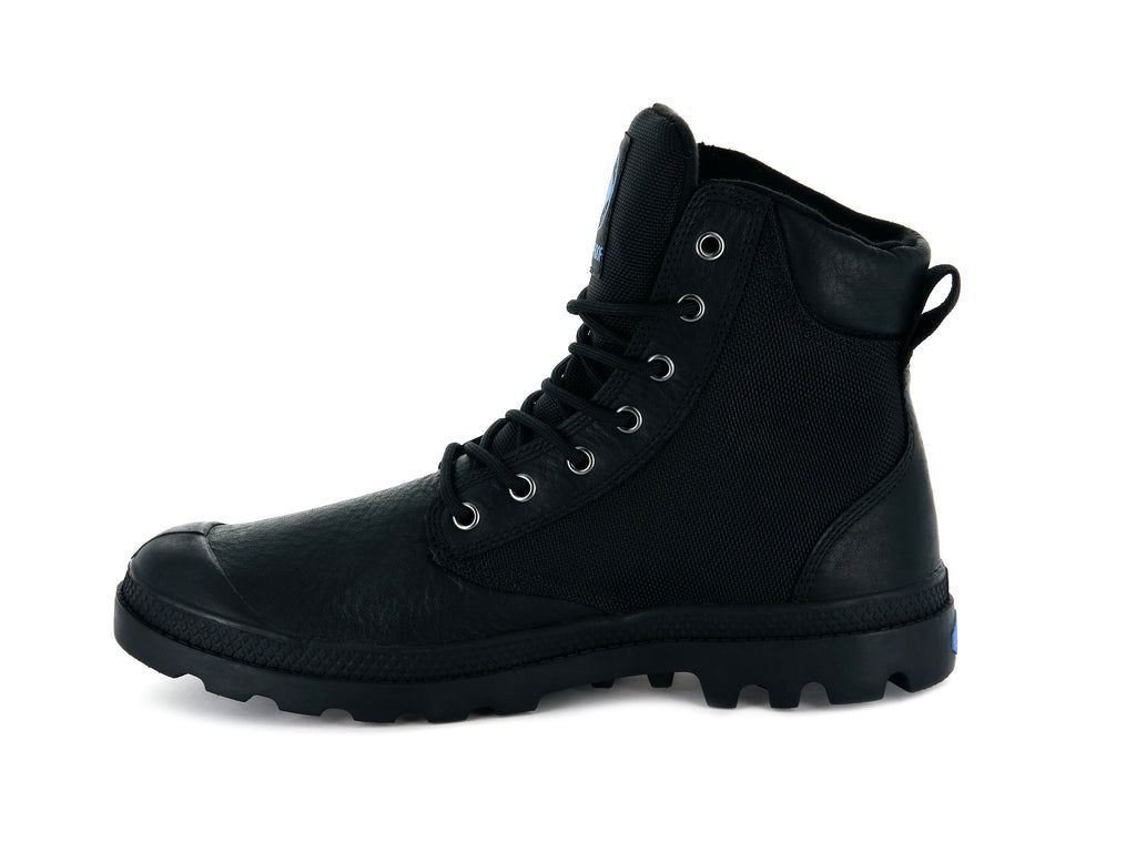 Botas Palladium Pampa Sport Cuff Wpn Hombre Negras | EB9587140