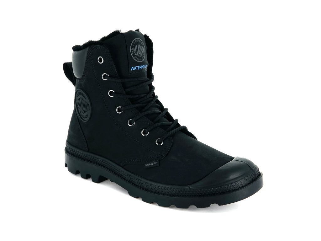 Botas Palladium Pampa Sport Cuff Wps Hombre Negras Negras | ED4038512