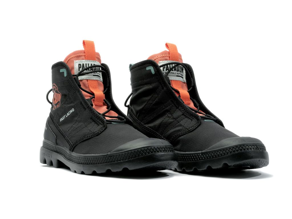 Botas Palladium Pampa Travel Lite Rs Hombre Negras | MK7985620