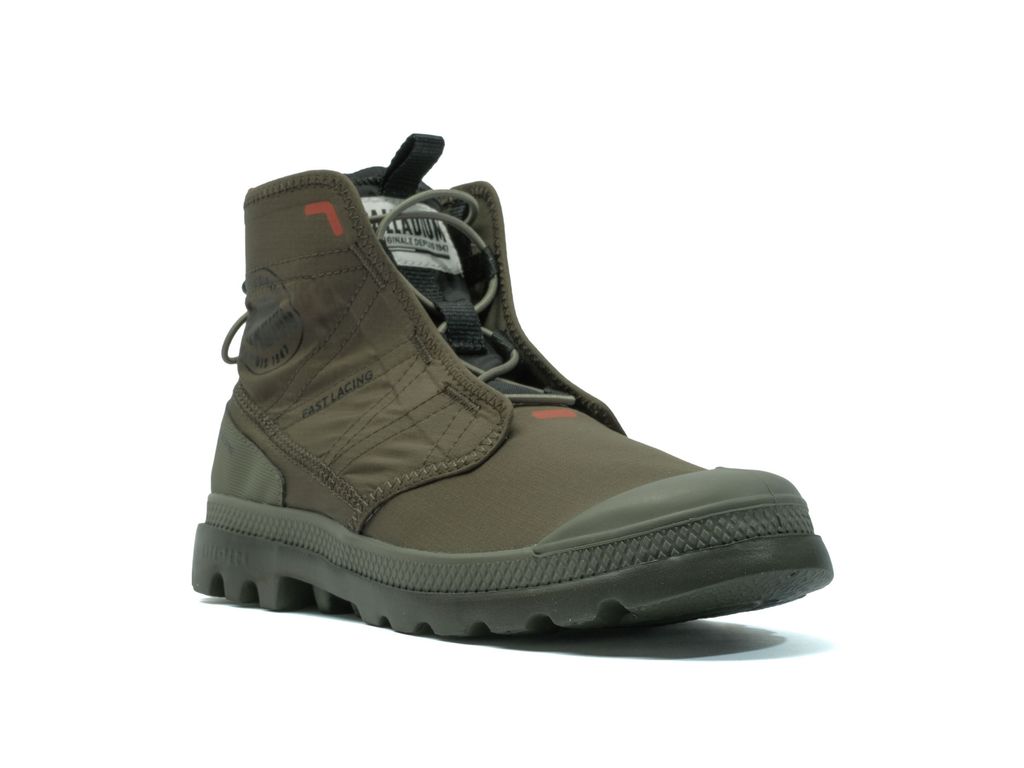 Botas Palladium Pampa Travel Lite Rs Hombre Verde Oliva | CZ8402731