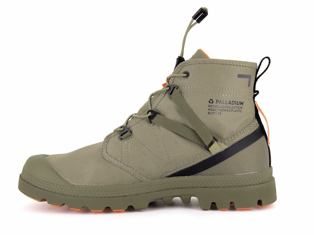 Botas Palladium Pampa Travel Lite+ Waterproof Hombre Dune | JR8925471