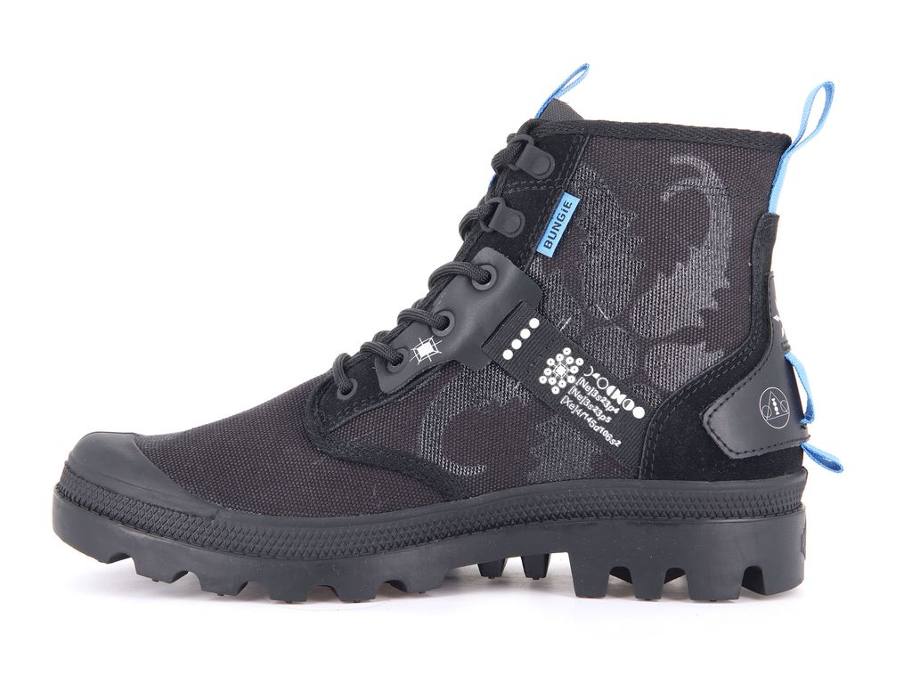 Botas Palladium Pampa X Destiny Hombre Negras | HK2178406