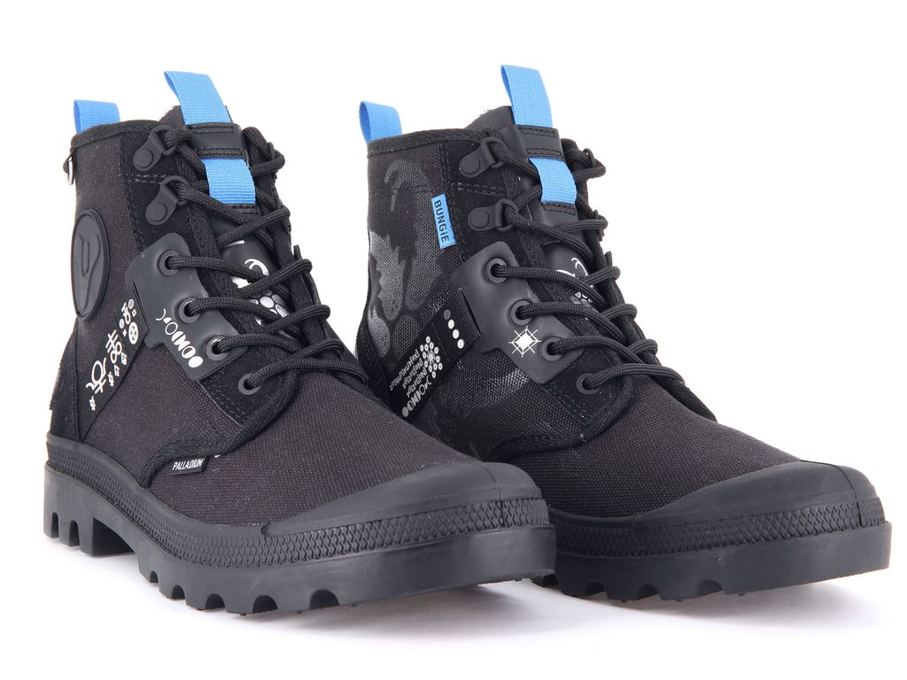 Botas Palladium Pampa X Destiny Hombre Negras | HK2178406