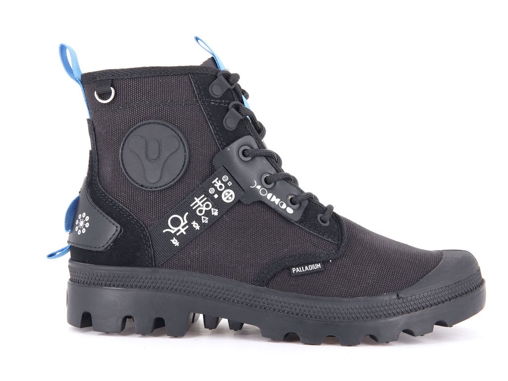 Botas Palladium Pampa X Destiny Hombre Negras | HK2178406