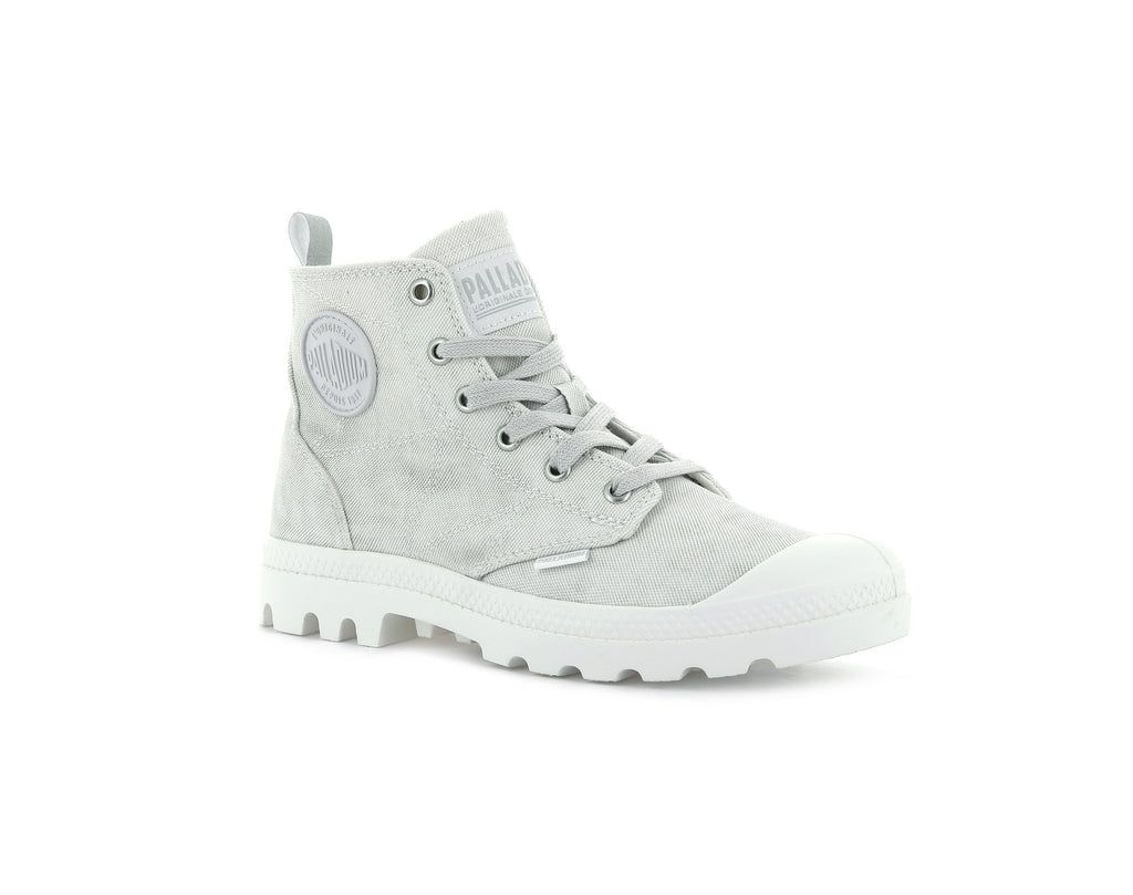 Botas Palladium Pampa Zip Desertwash Mujer Blancas | IF0593286