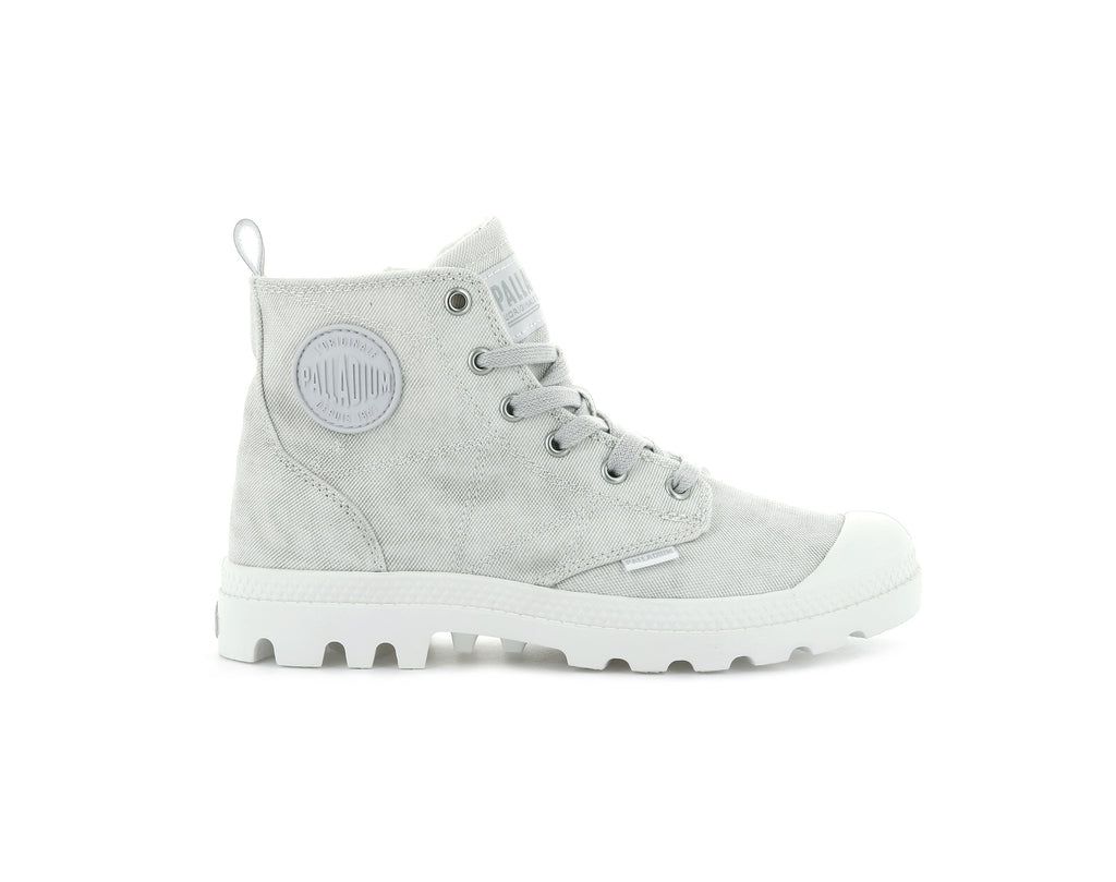 Botas Palladium Pampa Zip Desertwash Mujer Blancas | IF0593286