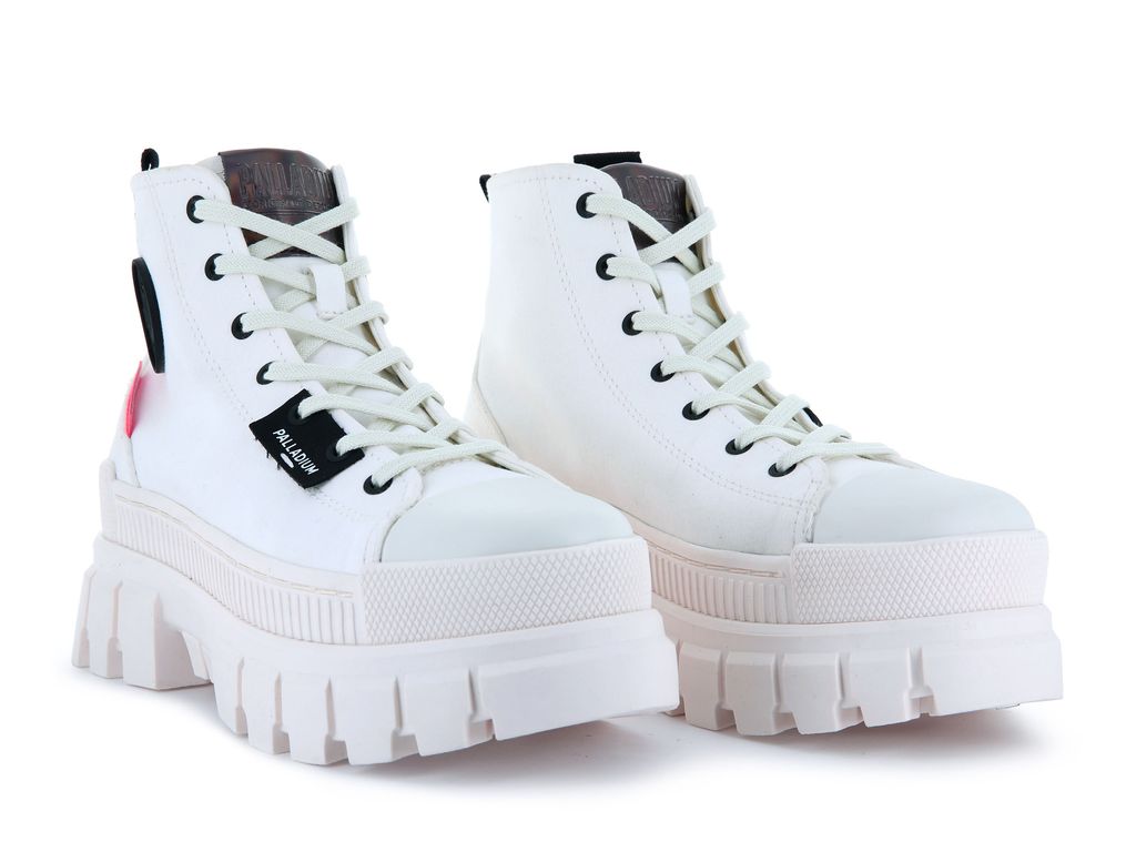 Botas Palladium Revolt Hi Tx Mujer Blancas | LV0726859