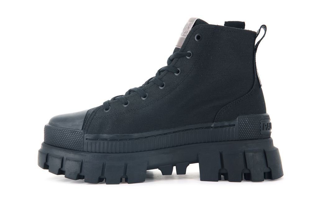 Botas Palladium Revolt Hi Tx Mujer Negras Negras | YU8261305