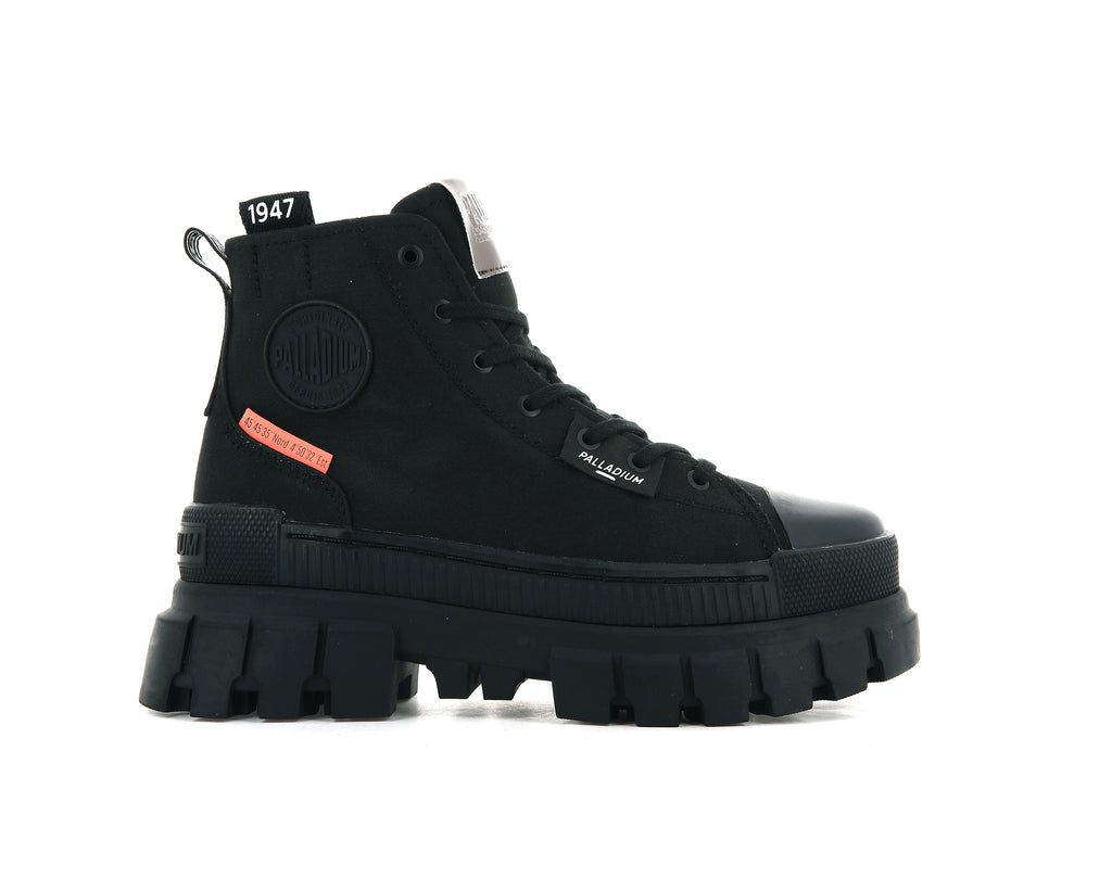 Botas Palladium Revolt Hi Tx Mujer Negras Negras | YU8261305