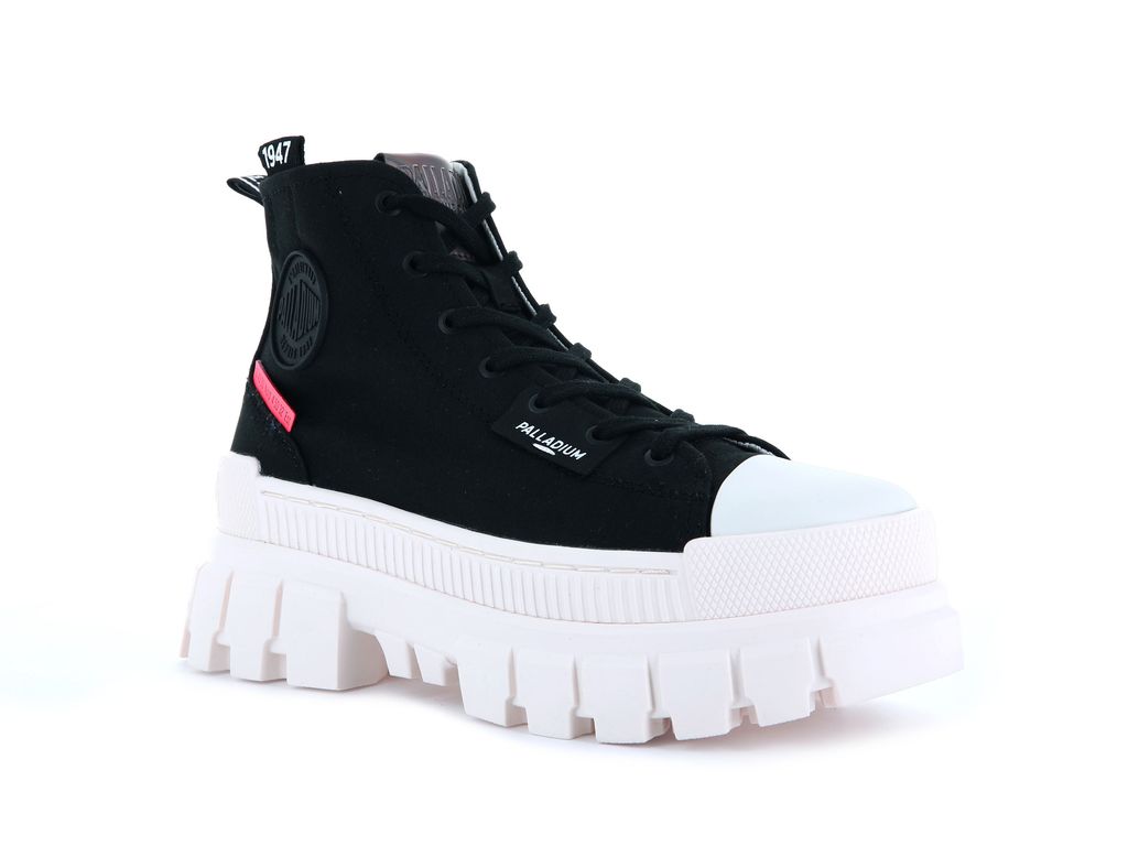 Botas Palladium Revolt Hi Tx Mujer Negras | FP7129438