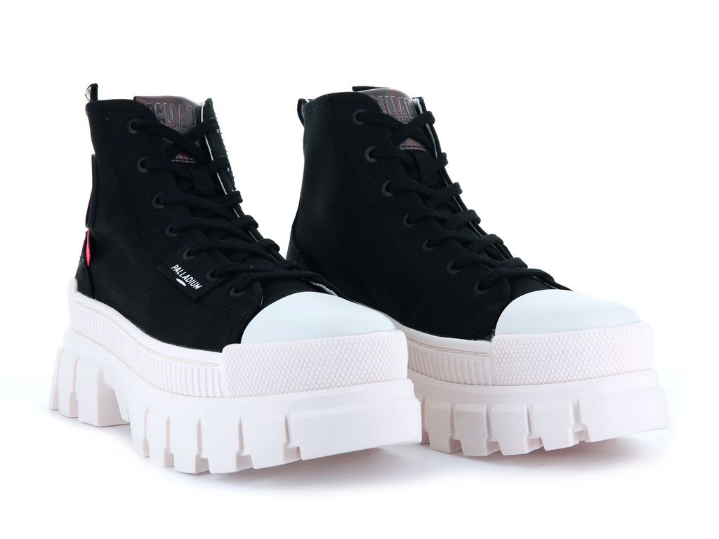 Botas Palladium Revolt Hi Tx Mujer Negras | FP7129438