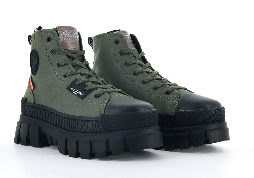 Botas Palladium Revolt Hi Tx Mujer Verde Oliva | AP8617203