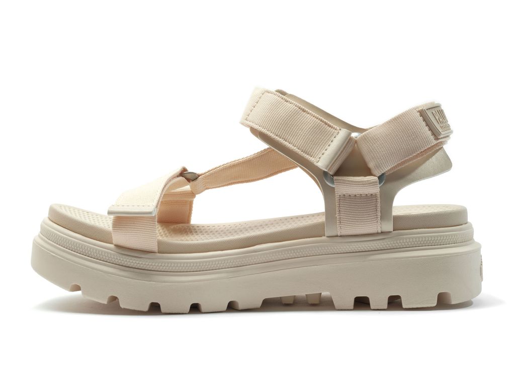 Sandalias Palladium Pallacruise Strap Mujer Marrones | KN5860413