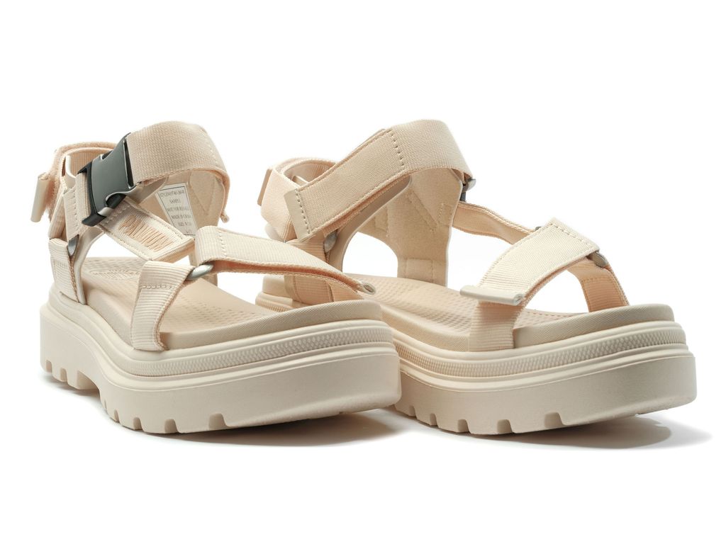 Sandalias Palladium Pallacruise Strap Mujer Marrones | KN5860413