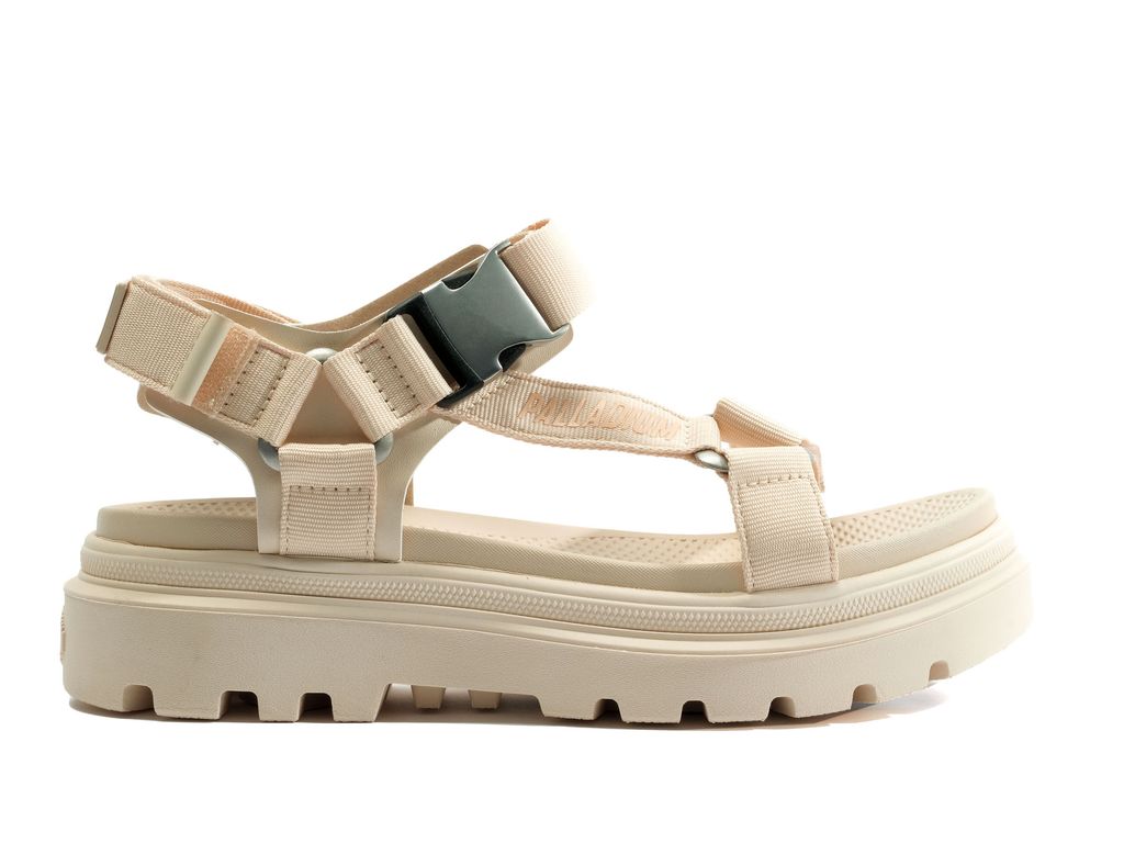 Sandalias Palladium Pallacruise Strap Mujer Marrones | KN5860413