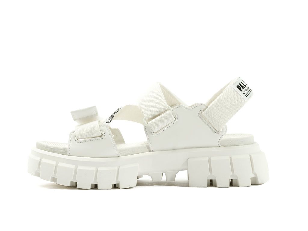 Sandalias Palladium Revolt Sandal Mono Mujer Blancas | IH3084715