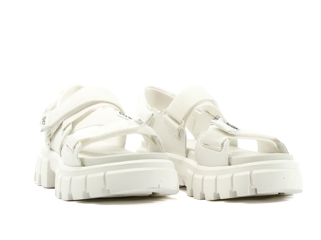 Sandalias Palladium Revolt Sandal Mono Mujer Blancas | IH3084715