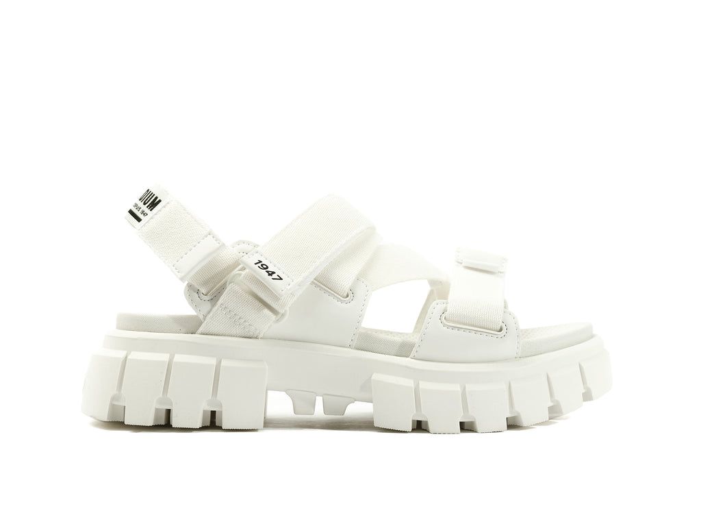 Sandalias Palladium Revolt Sandal Mono Mujer Blancas | IH3084715