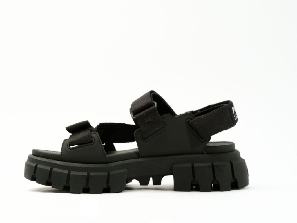 Sandalias Palladium Revolt Sandal Mono Mujer Negras | WR8931706