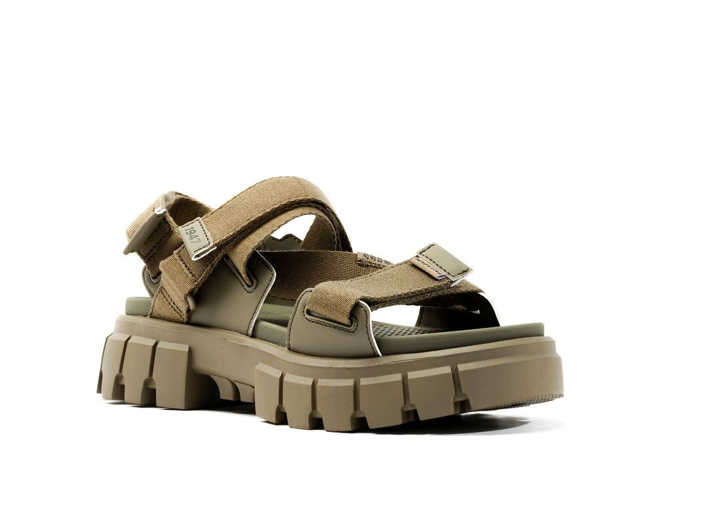 Sandalias Palladium Revolt Sandal Mono Mujer Verde | VW6354129