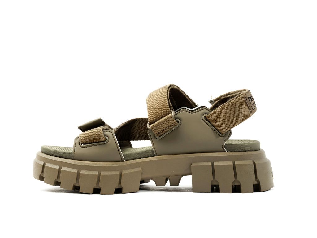 Sandalias Palladium Revolt Sandal Mono Mujer Verde | VW6354129