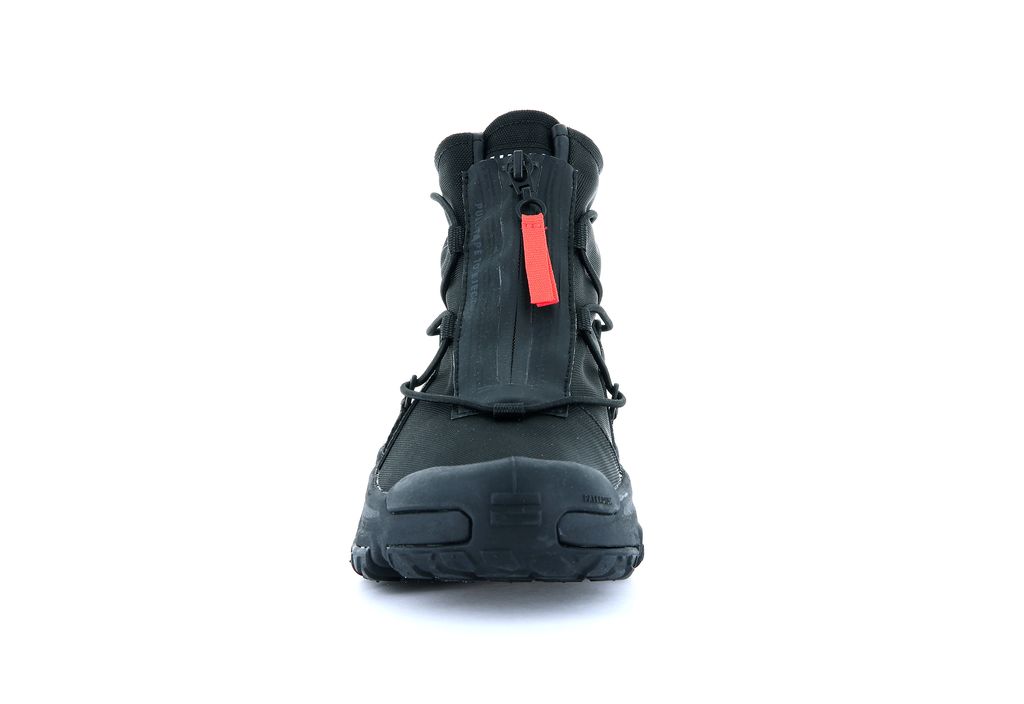 Zapatillas Palladium Off-grid Hi Zip Waterproof + Hombre Negras Negras | XT4135867